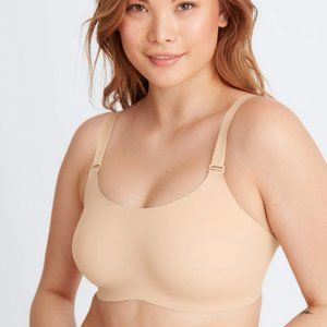 Evolution Bra Medium Support in Beige/Grey Heather